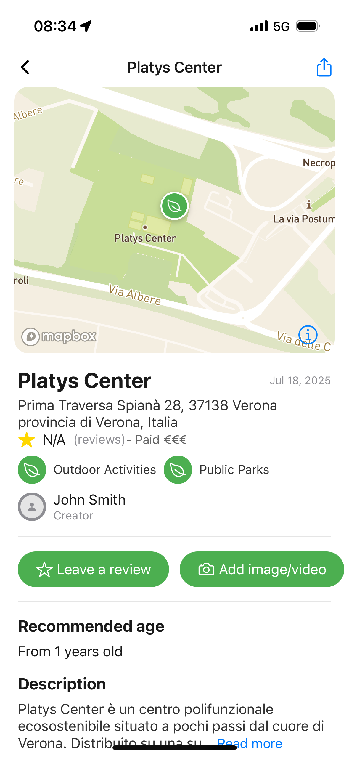 Recensioni Community