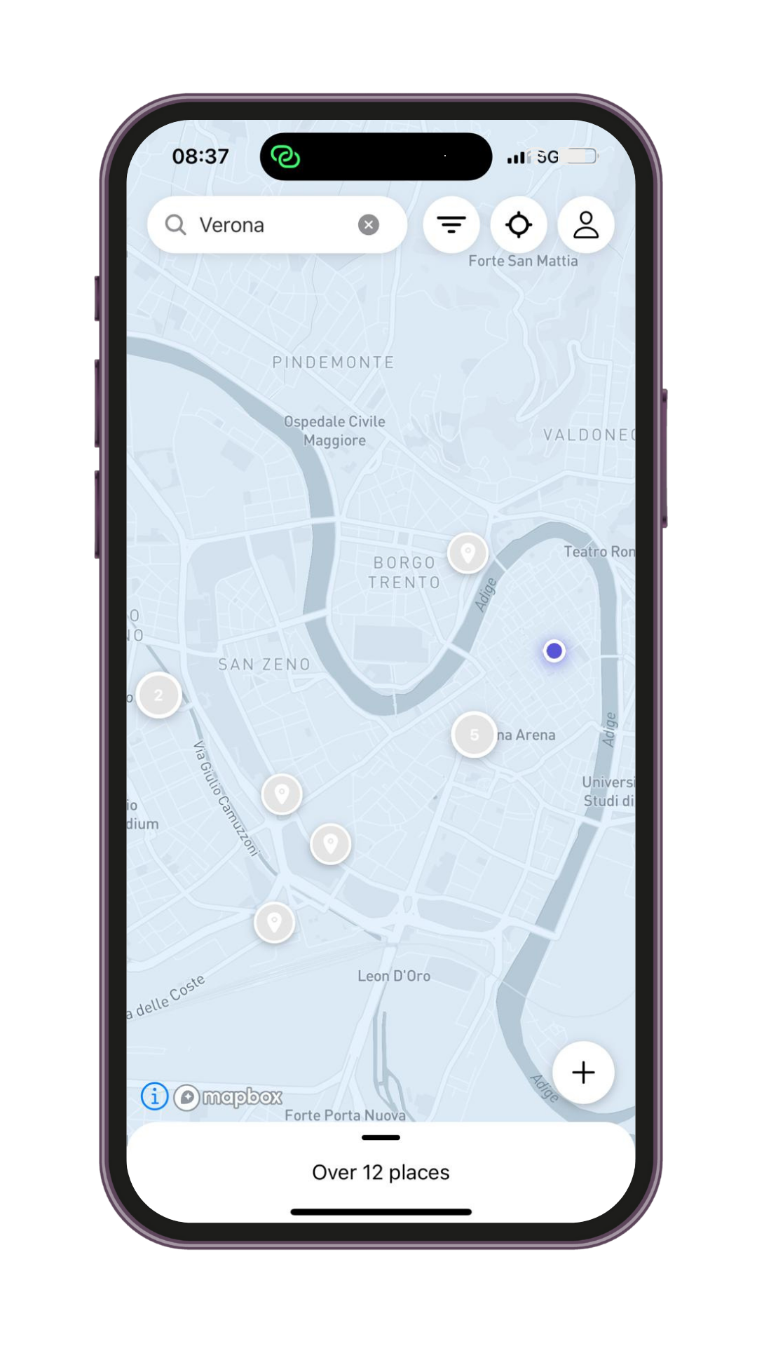 App KidooMap su mappa